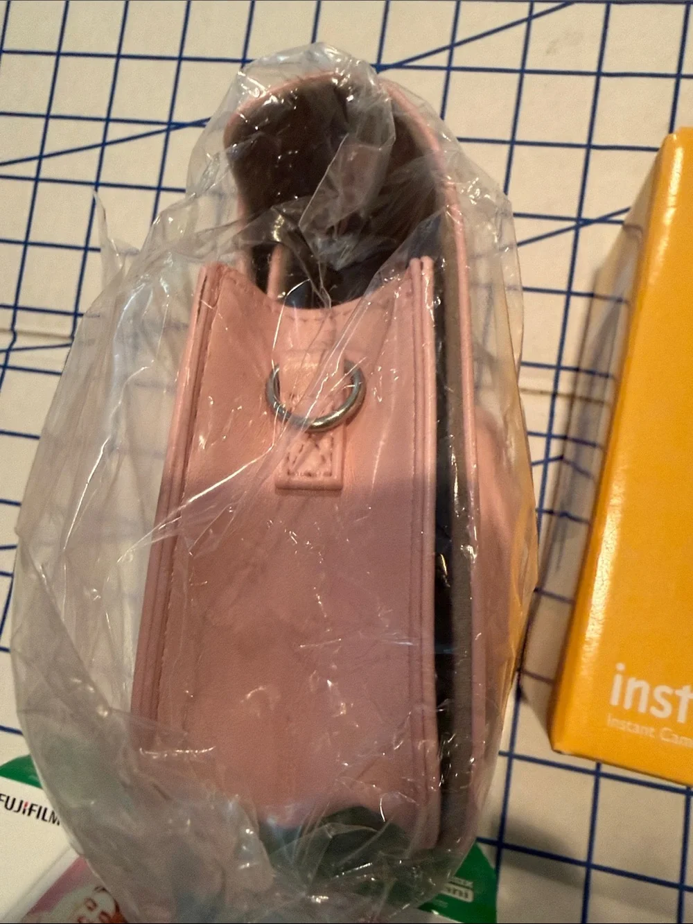 Fujifilm instax mini 11 Blush Pink Instant Camera with Pink Case and Film